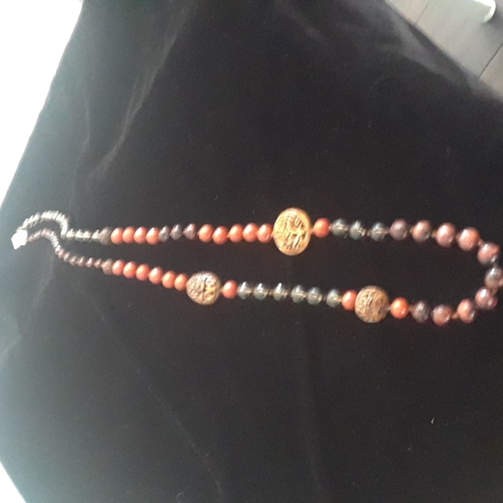 NWT Chan Luu Red Jasper necklace